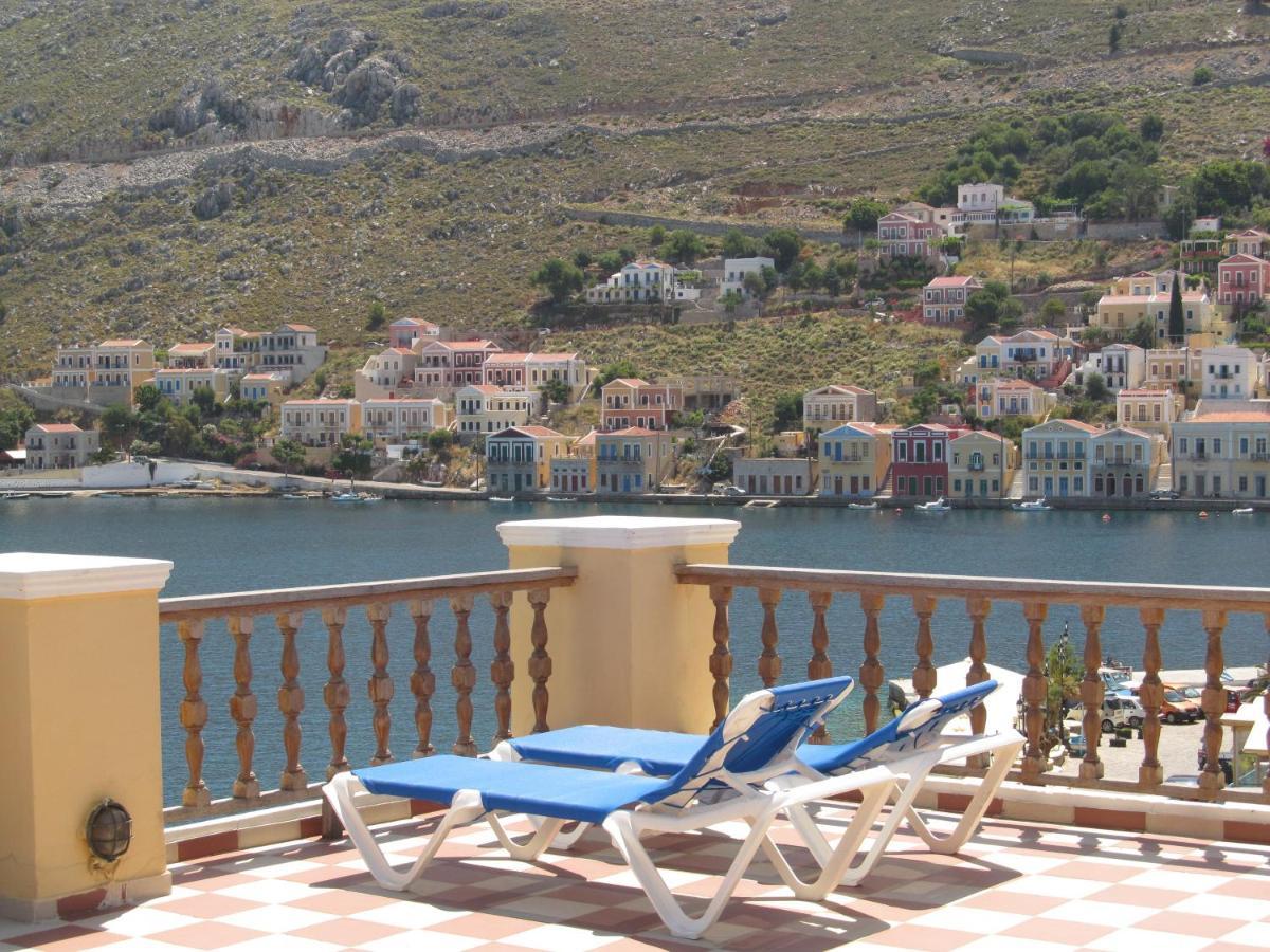 Hotel Aliki Symi Bagian luar foto